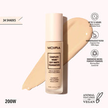 Cargar imagen en el visor de la galería, BASE COMPLETE WEAR SOFT MATTE FOUNDATION MOIRA COSMETICS
