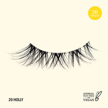 Cargar imagen en el visor de la galería, Pestañas &quot;20 HOLY&quot; Moira Natural Effect Bionic Vegan Faux
