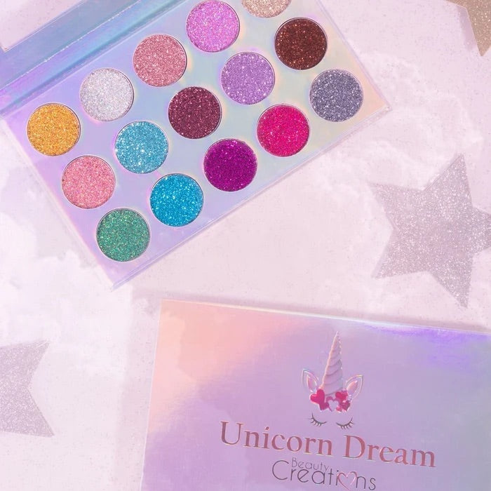 Paleta de Glitters Unicorn dust Beauty Creations